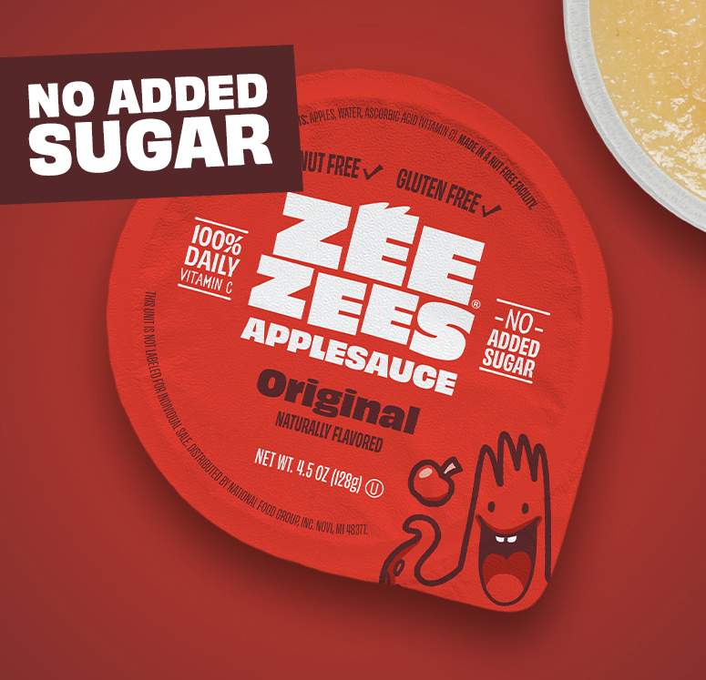Zee Zees Applesauce - Original - POS(NO SUGAR ADDED)